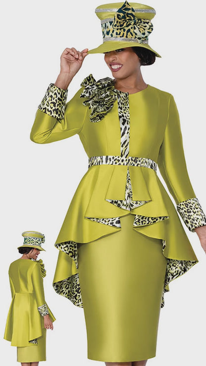 GMI G400552-OLV-QS Church Suit