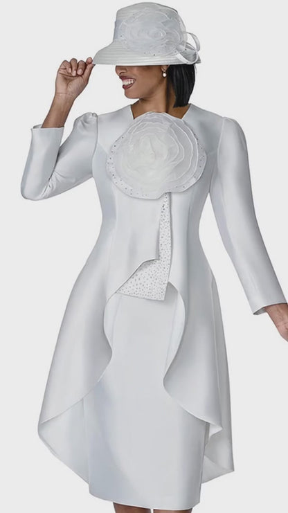 GMI G401702-WHT-QS Church Suit