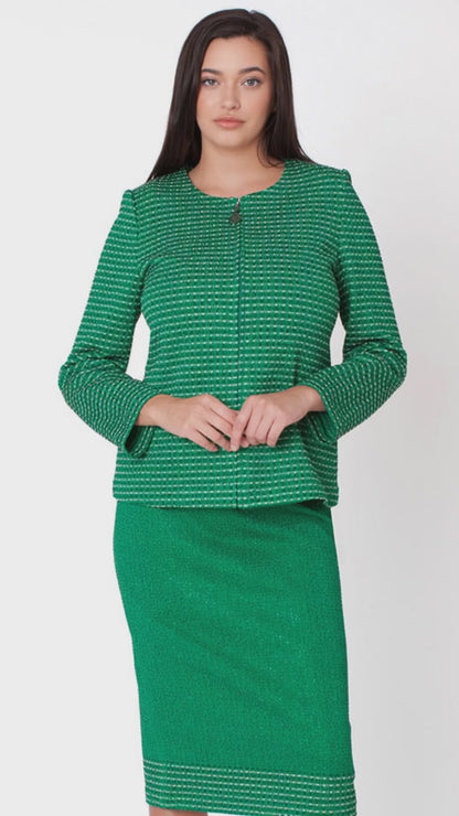 Liorah By Tally Taylor 7325-EMR Church Suit