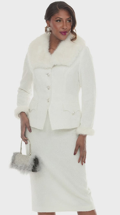 Donna Vinci 12294-OFW Church Suit