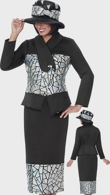 GMI 402082-BLK-H Church Hat