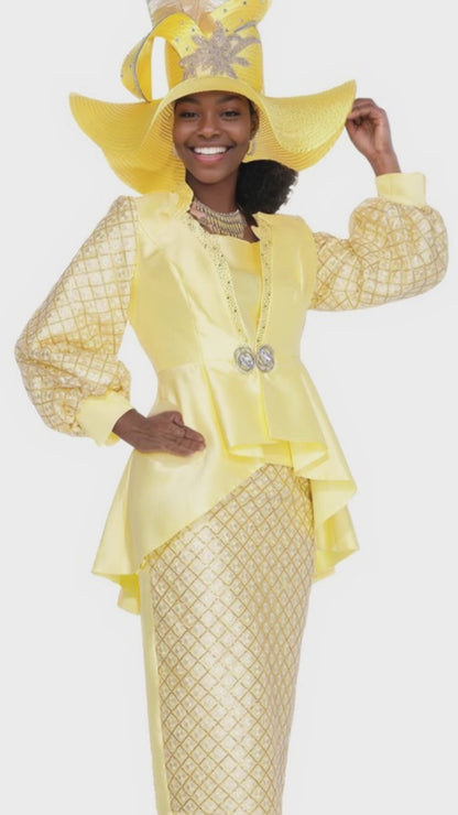 Champagne Italy 6202 Church Suit