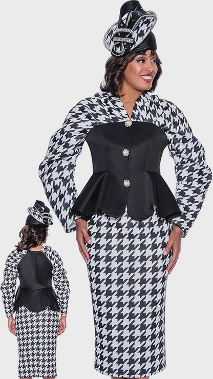GMI 9212-BW-QS Church Suit