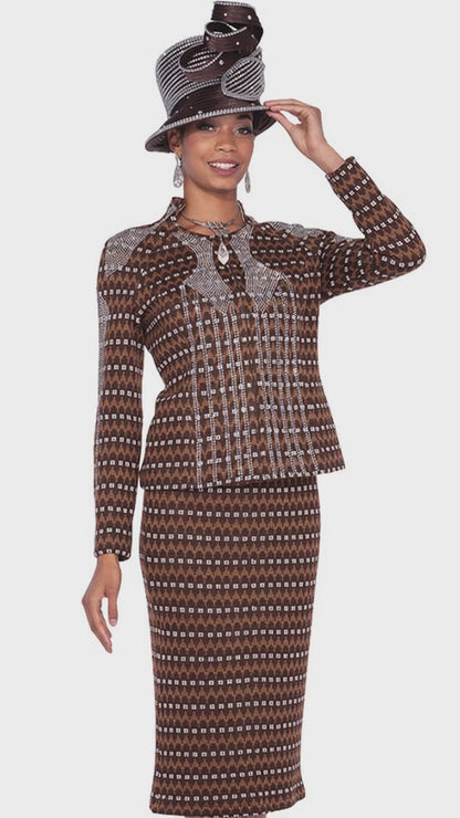 Elite Champagne 5983 Church Suit