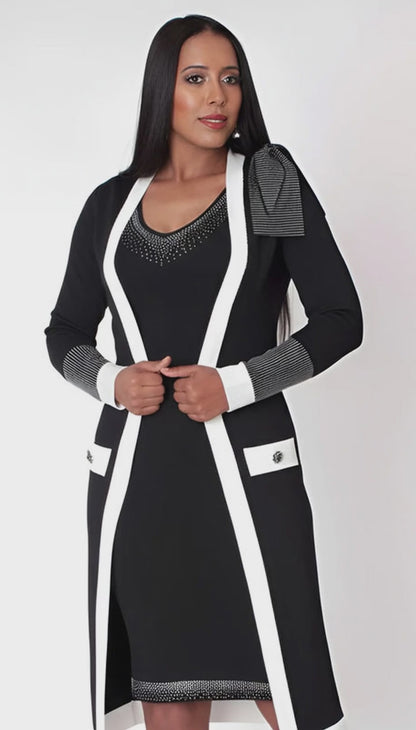 Kayla By Tally Taylor 5312-BLK Church Suit