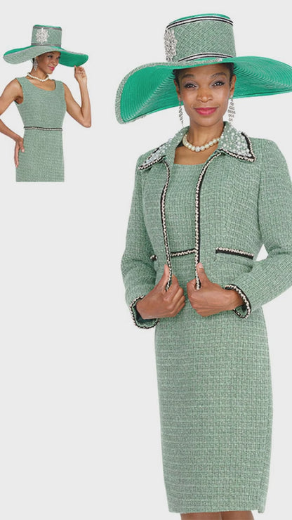Elite Champagne 6163-QS Church Suit