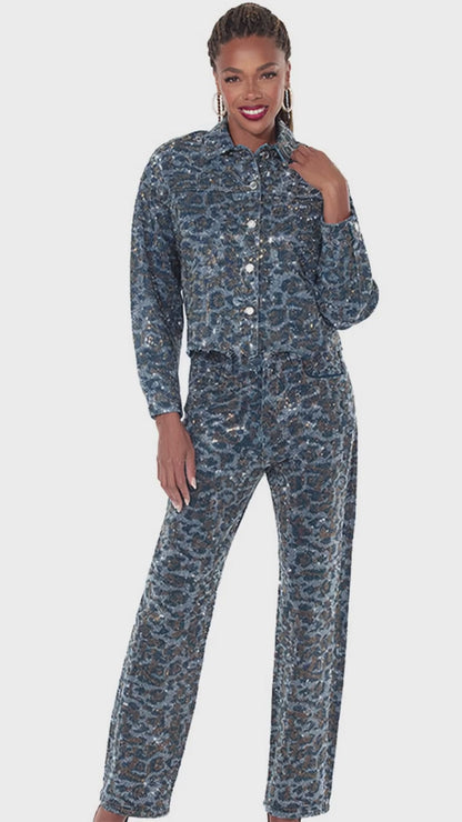 DV Jeans 8504 Womens Pant Suit