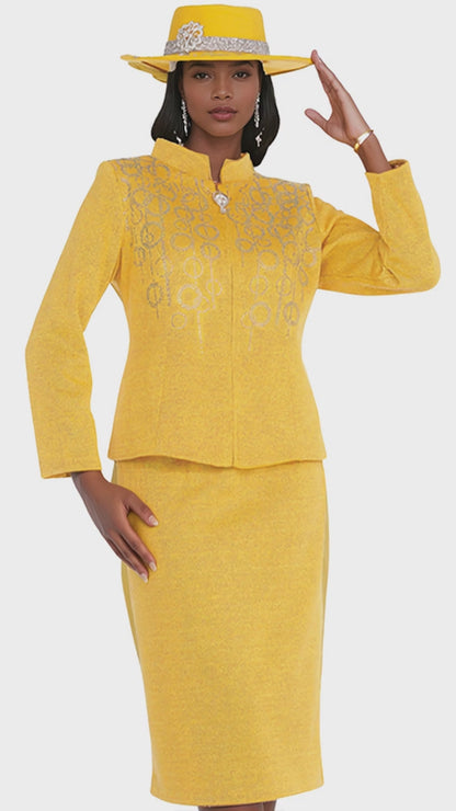 Elite Champagne 5966 Church Suit