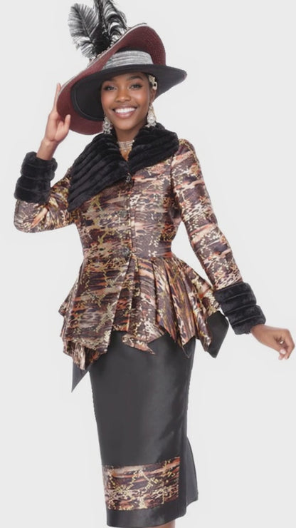 Champagne Italy 6113 Church Suit