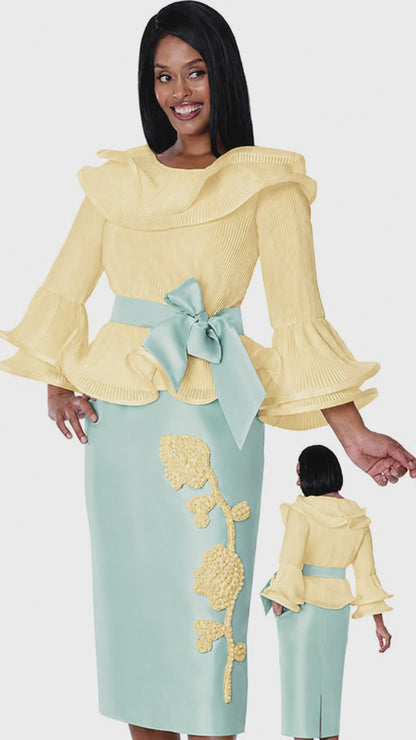 Stellar Looks SL600893-YWA-IH Church Suit