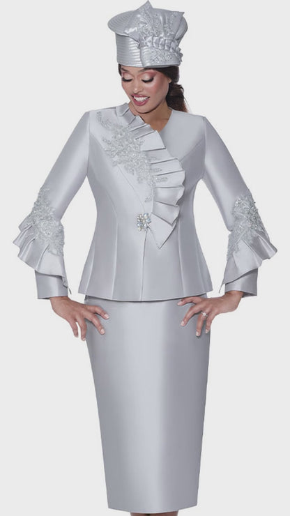 GMI G400862-SLV Church Suit
