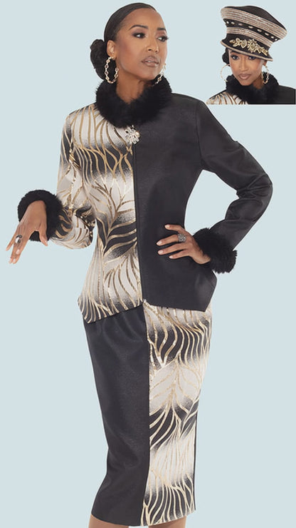 Donna Vinci 12224-QS Church Suit