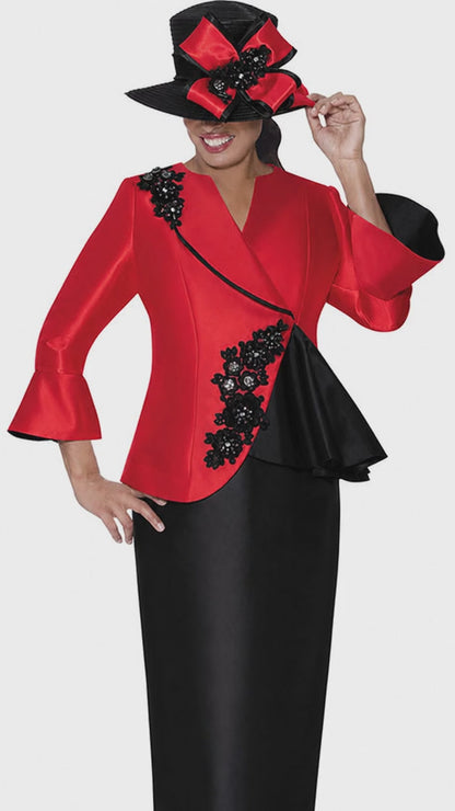 GMI G400992-RDBK-QS Church Suit