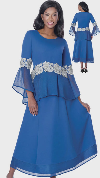 Stellar Looks SL601182-RWS-QS Church Dress