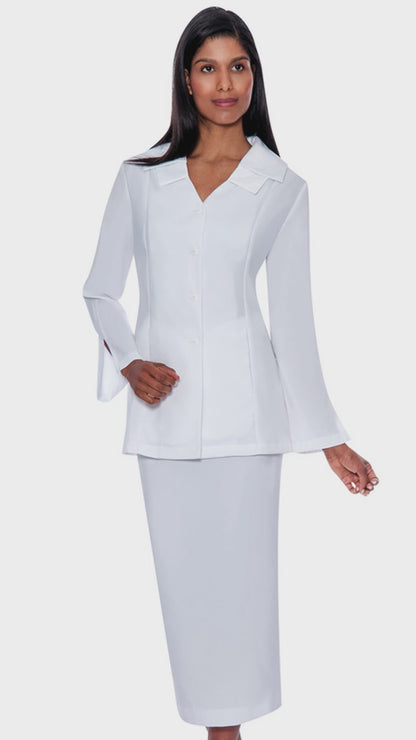 GMI 12777-WH-CO Church Suit