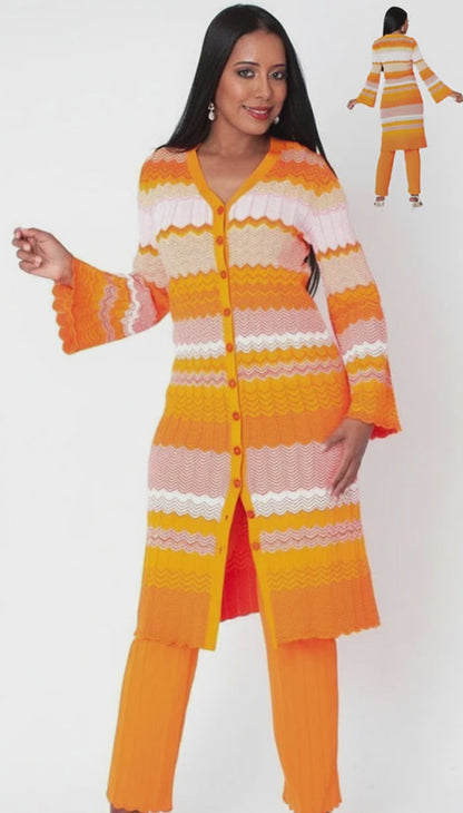 Kayla By Tally Taylor 51013-ORG Church Suit