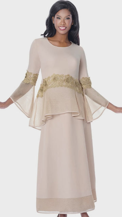 Stellar Looks SL601182-CWG-QS Church Dress