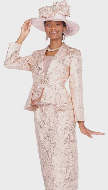 Champagne Italy 6103 Church Suit