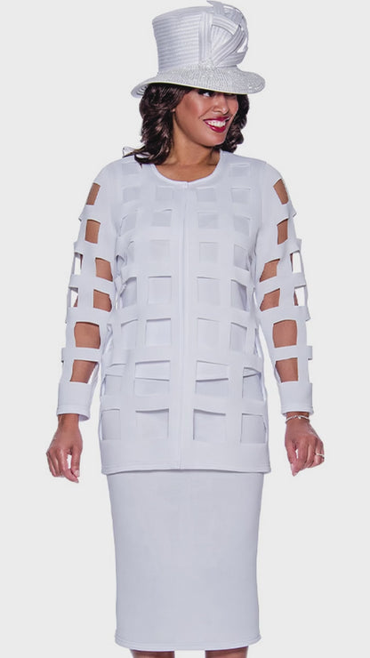GMI 9203-WHT-CO Church Suit
