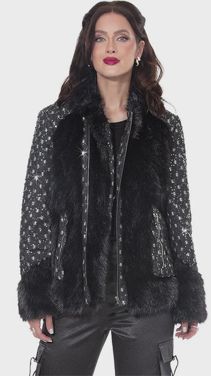 DV Jeans 8512-BLK Womens Jacket