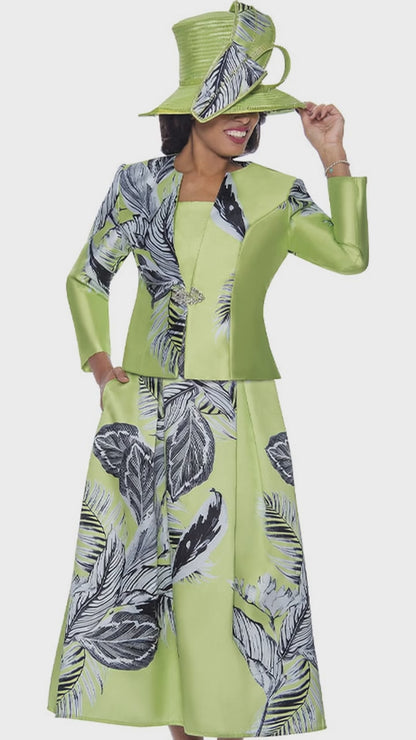 GMI 9772-GRN-QS Church Suit