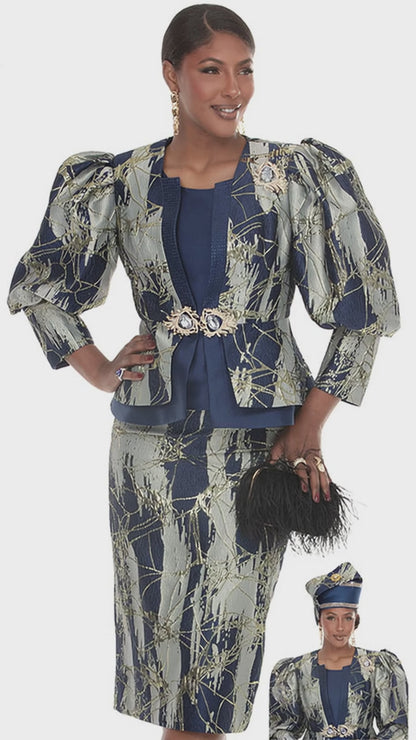 Donna Vinci 12282-H Church Hat