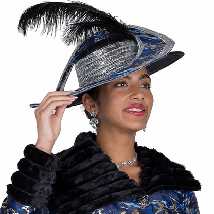 Champagne 6113-RBB-H Church Hat