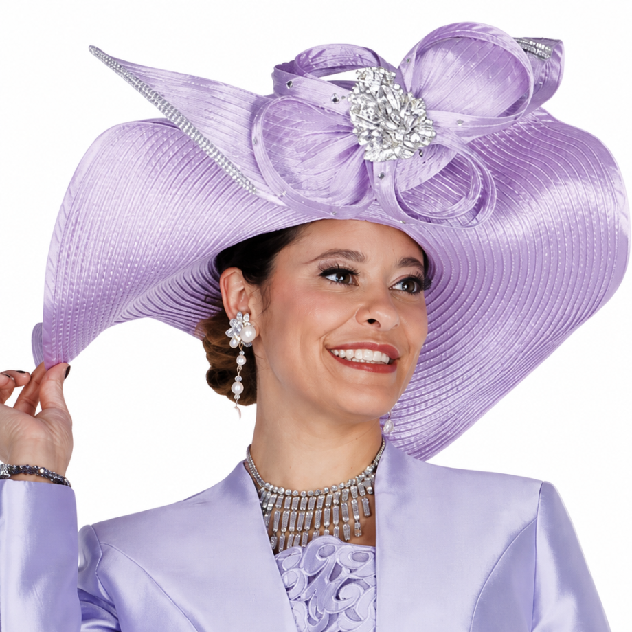 Champagne H6211 Church Hat