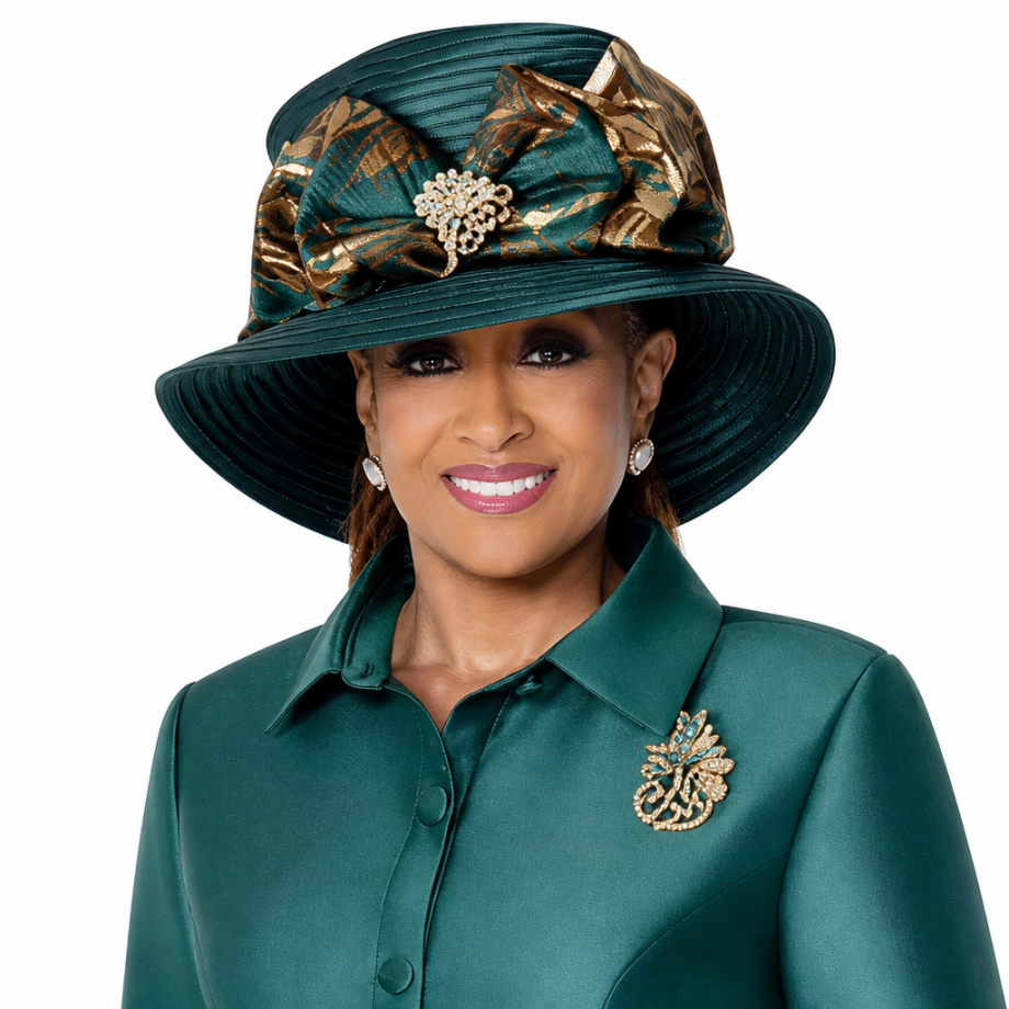 Dorinda Clark Cole 310241-FWG-H Church Hat