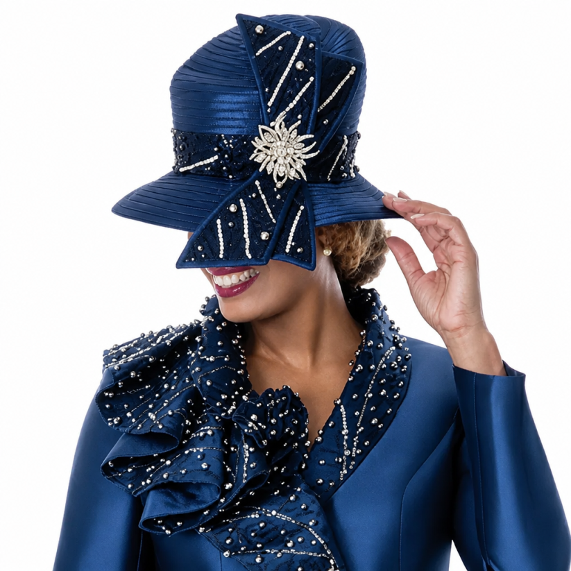 GMI 402132-NVY-H Church Hat