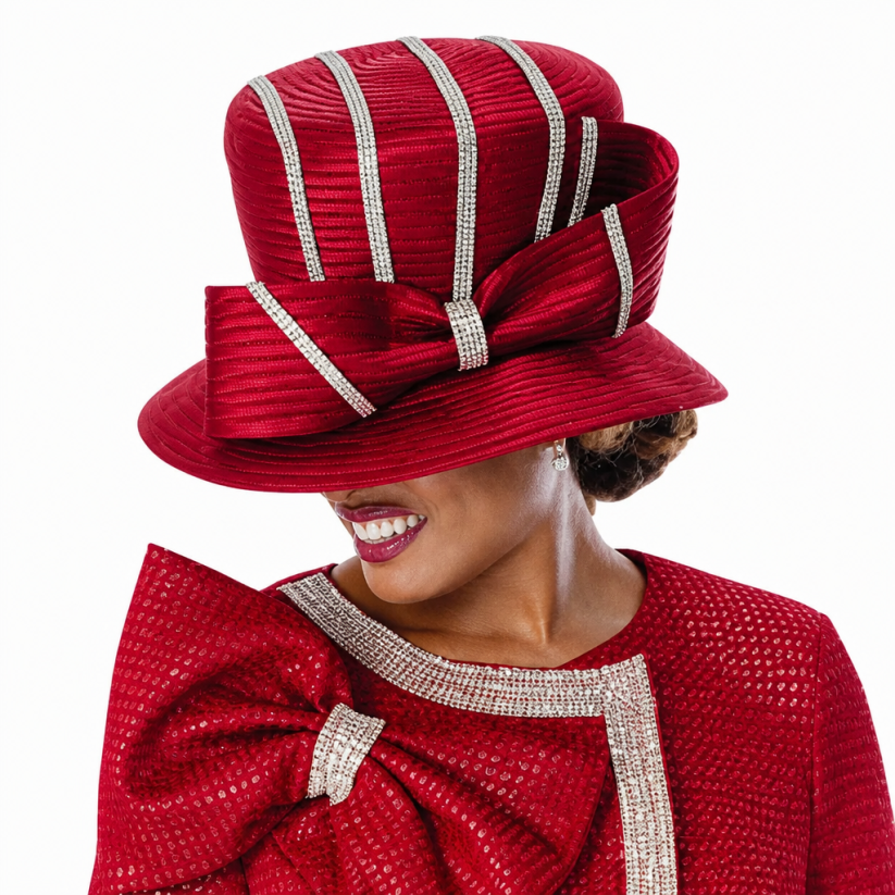 GMI 402022-RED-H Church Hat