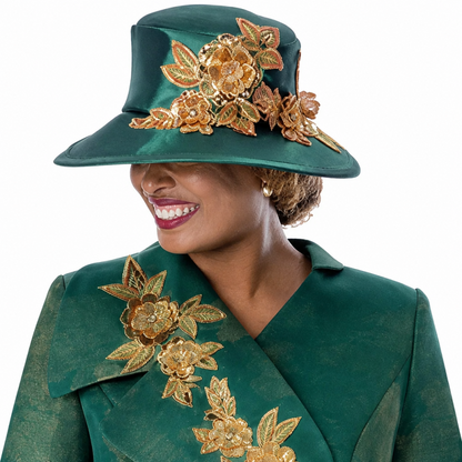 GMI 401932-GRN-H Church Hat