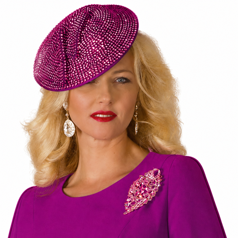Lily And Taylor 4154-MA Church Hat