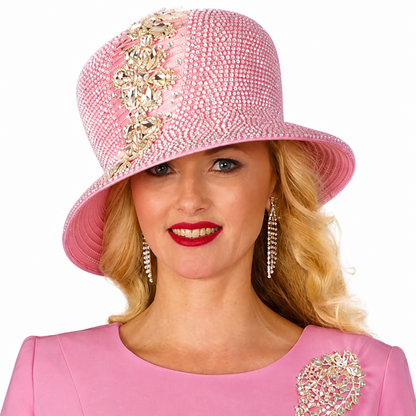 Lily And Taylor 4154-PI Church Hat