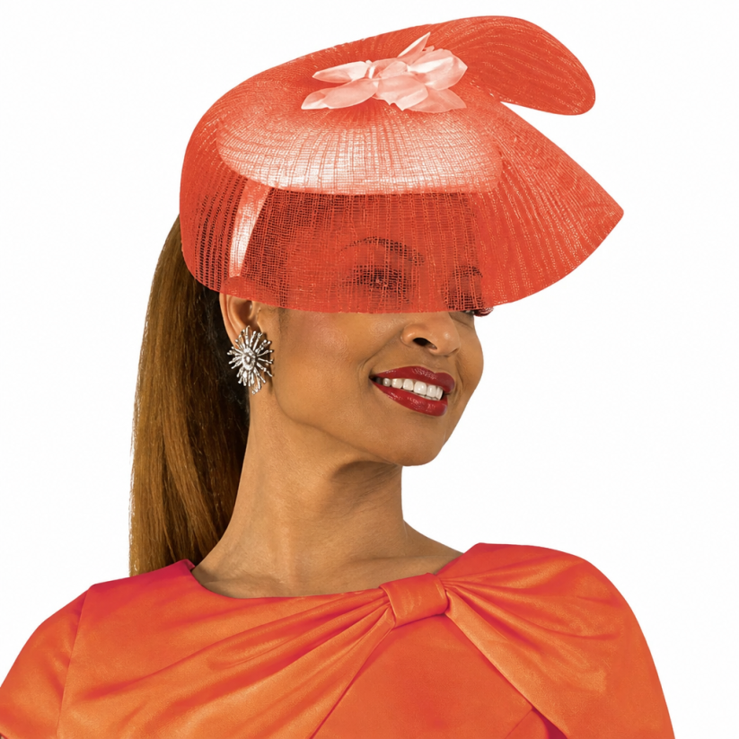 Lily and Taylor 5005-RED-H Church Hat