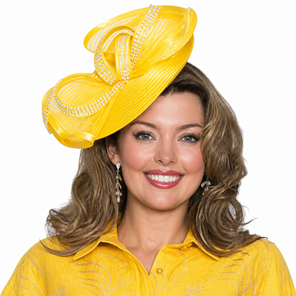 Lily and Taylor 5051-YWG-H Church Hat