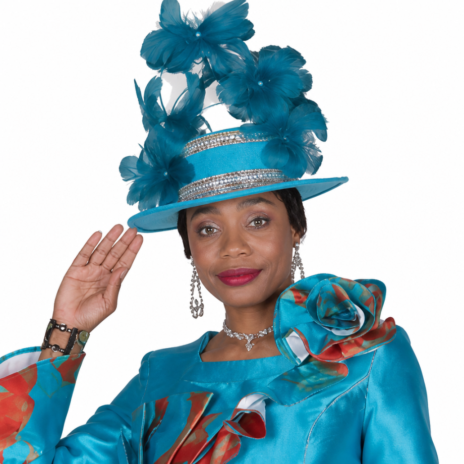 Elite Champagne 6169-TLG-H Church Hat