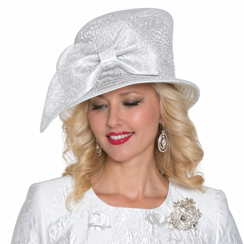 Lily and Taylor 4872-WWS-H Church Hat