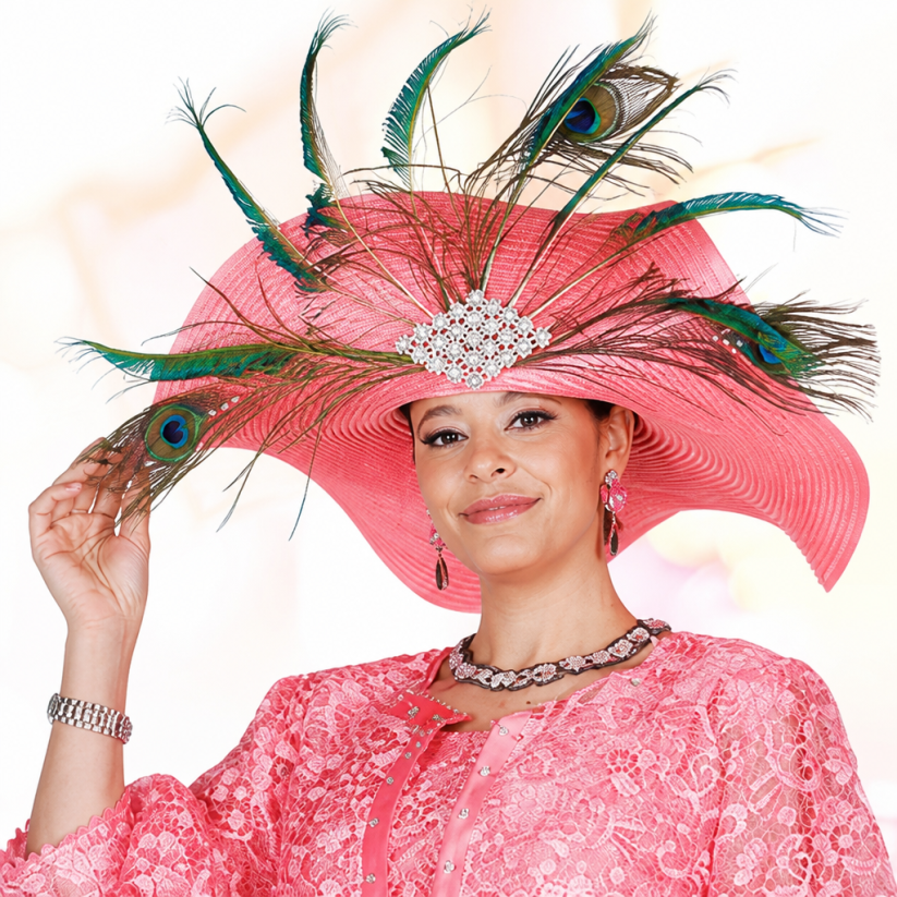 Champagne Italy H6207 Church Hat