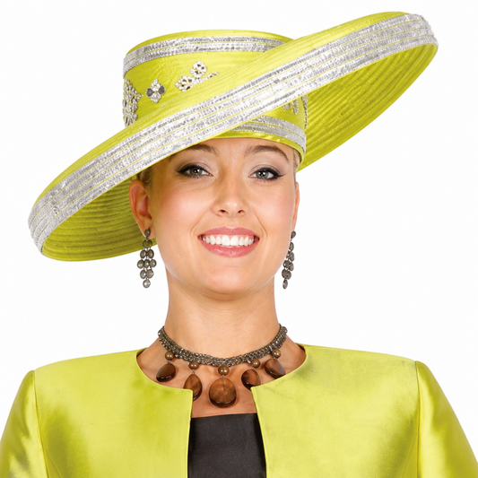 Champagne Italy H6108 Church Hat