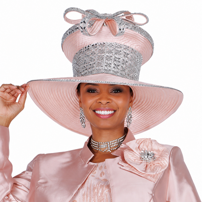 Champagne Italy H6107 Church Hat