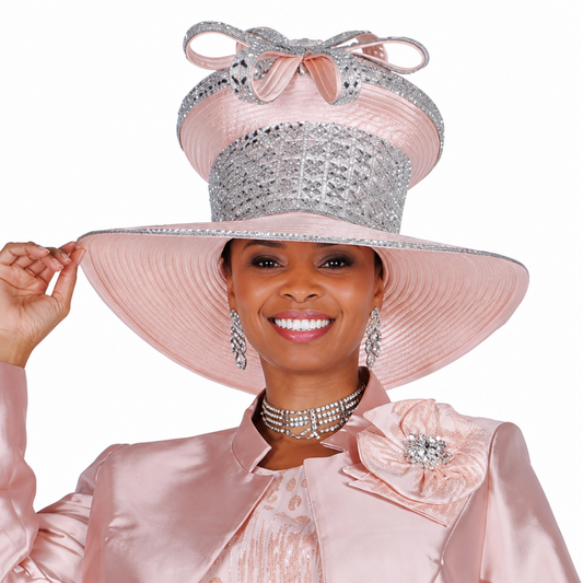 Champagne Italy H6107 Church Hat