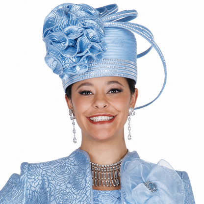 Champagne Italy H6411 Church Hat
