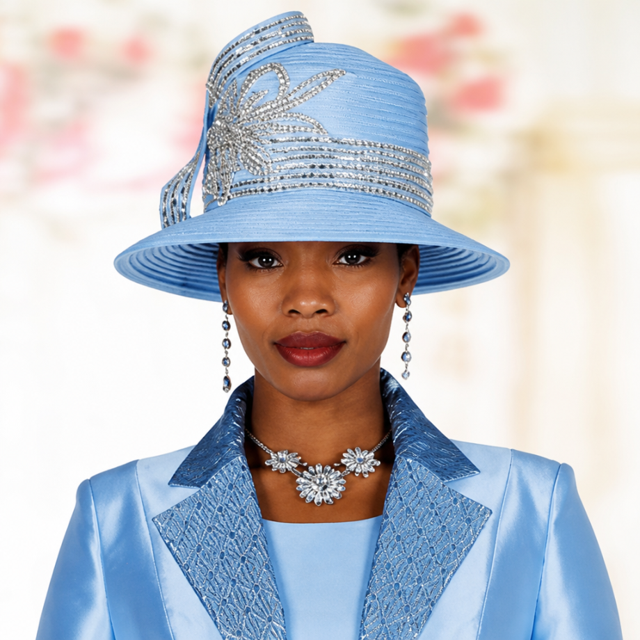 Champagne Italy H6414 Church Hat