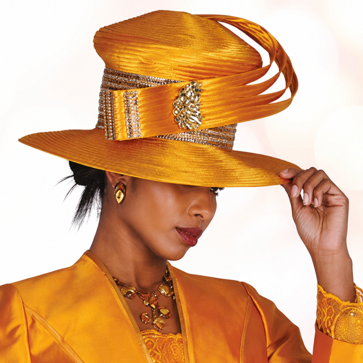 Champagne Italy H6404 Church Hat