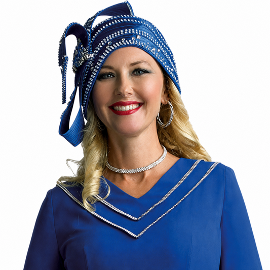 Lily And Taylor 4677-H Church Hat
