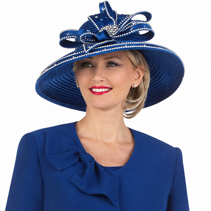 Giovanna 0653-RYL-H Church Hat