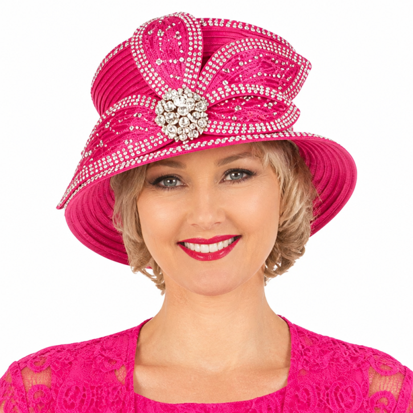 Giovanna 0974-HTP Church Hat