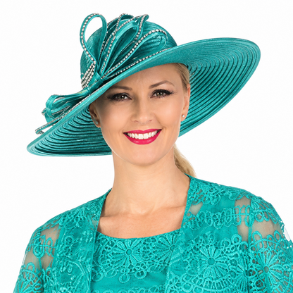 Giovanna 0974-SEA Church Hat