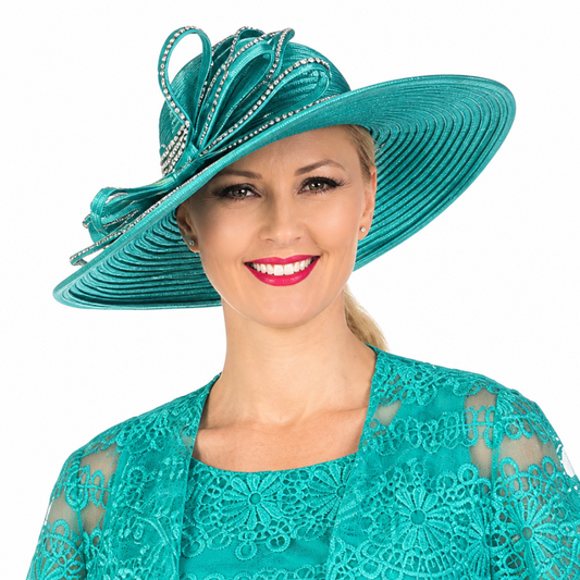 Giovanna 0974-SEA Church Hat